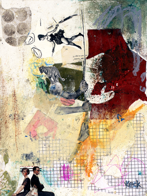 #031306 <br> Balancing Act <br> Canvas Art Print
