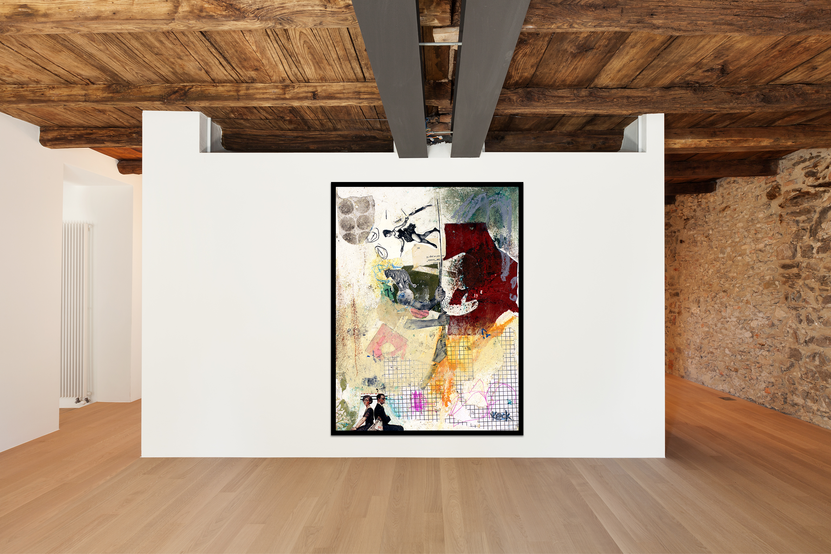 #031306 <br> Balancing Act <br> Canvas Art Print