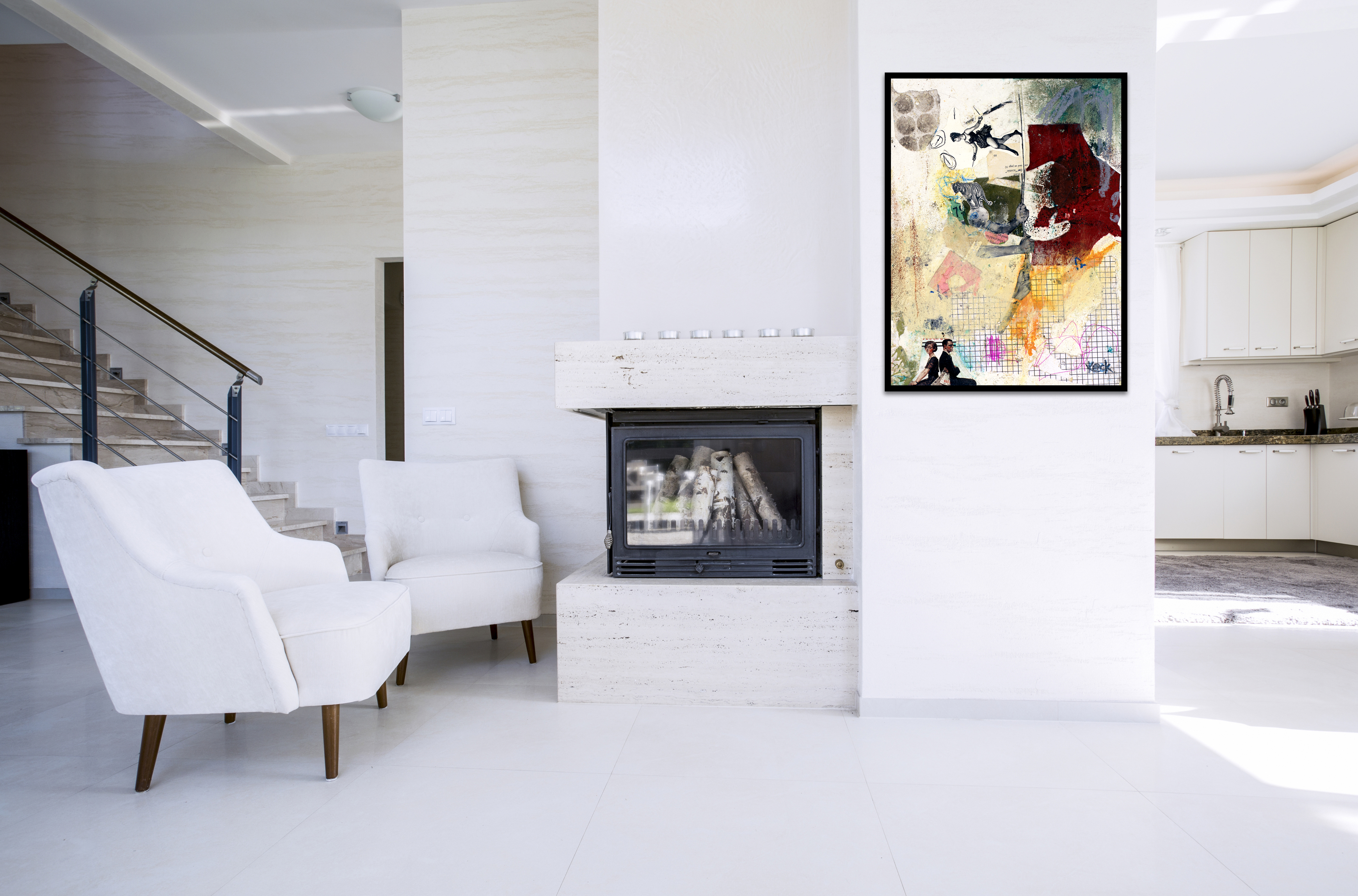 #031306 <br> Balancing Act <br> Canvas Art Print