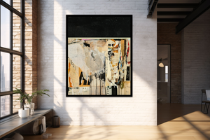 #042504 <br>Scripture Art Canvas Print<br> Title: Chin Up