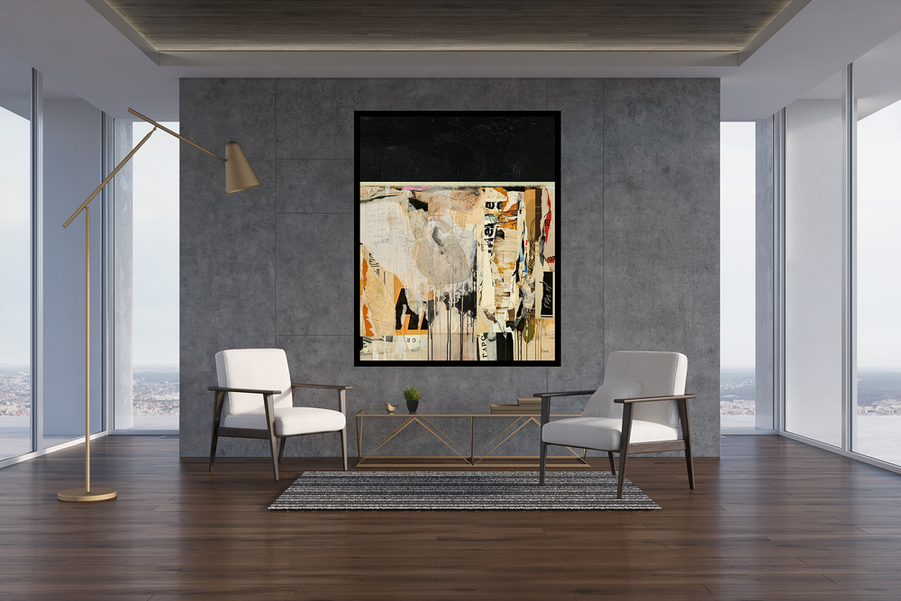 #042504 <br>Scripture Art Canvas Print<br> Title: Chin Up