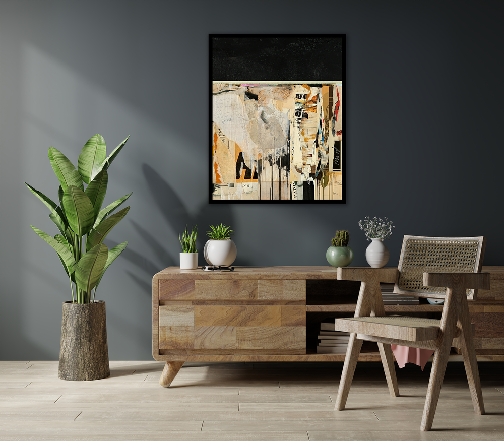 #042504 <br>Scripture Art Canvas Print<br> Title: Chin Up