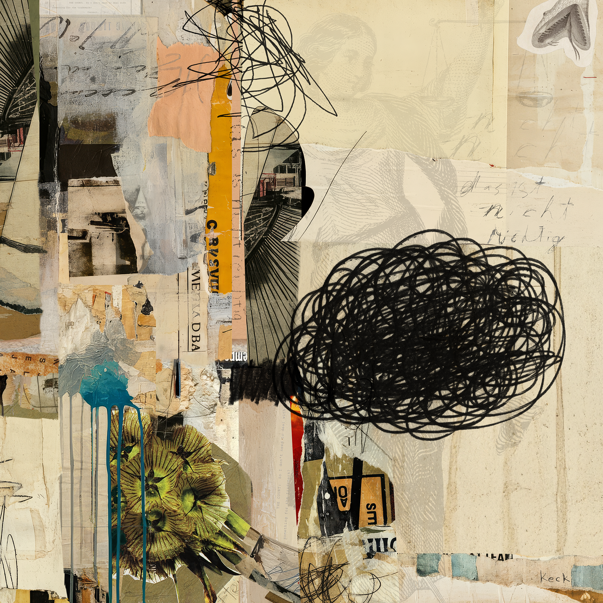 #042505 <br> Das Ist Nicht Richtig <br> Canvas Art Print