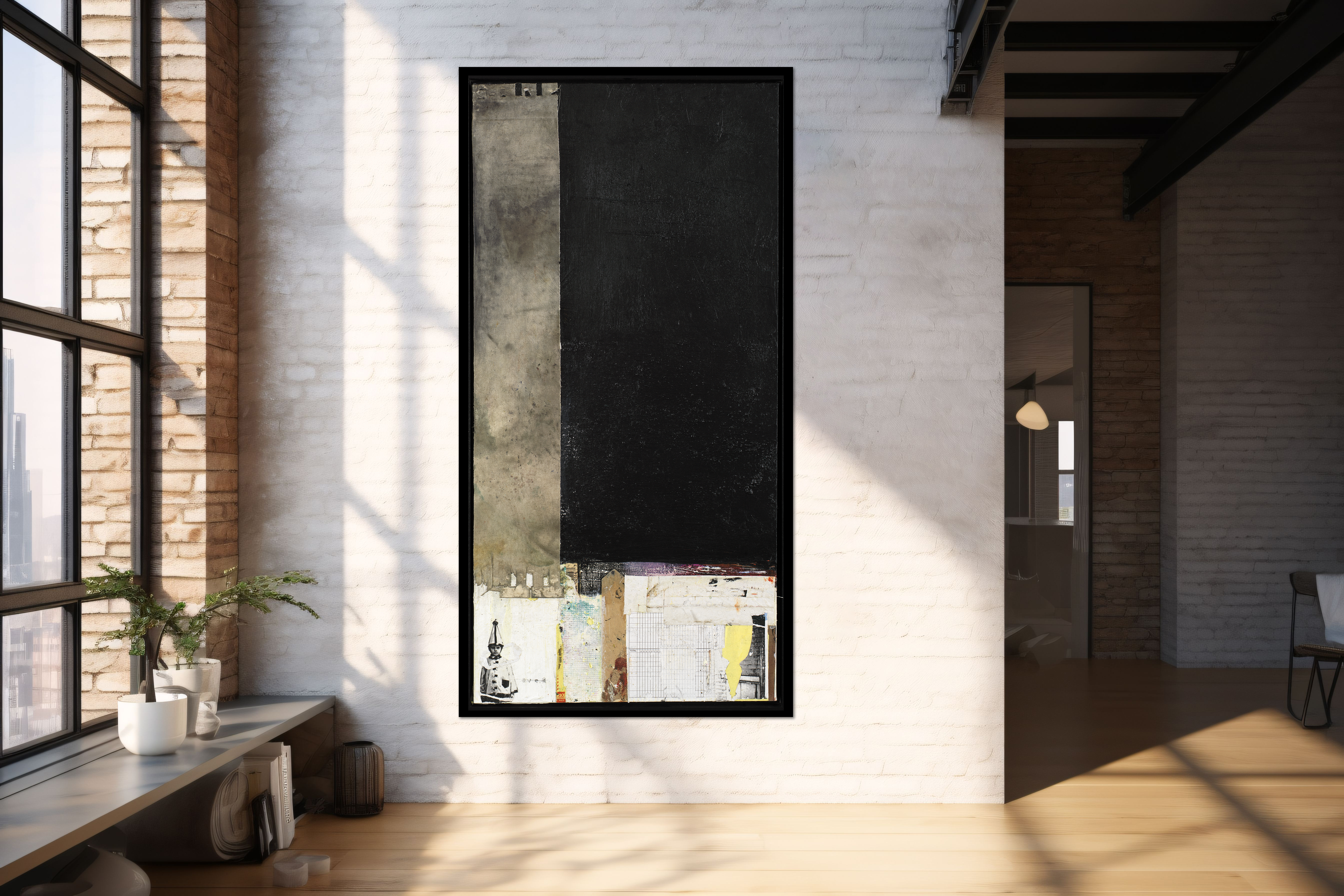 #060815<br> Title: The Party's Over <br> Mixed Media Art Print