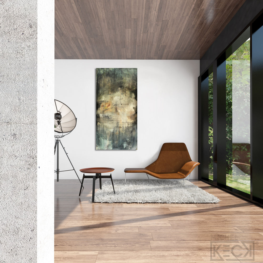 
                
                    Load image into Gallery viewer, #040807 &amp;lt;br&amp;gt; Abstract Art Canvas Print &amp;lt;br&amp;gt; Title: Sadly Mistaken
                
            