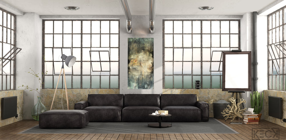 
                
                    Load image into Gallery viewer, #040807 &amp;lt;br&amp;gt; Abstract Art Canvas Print &amp;lt;br&amp;gt; Title: Sadly Mistaken
                
            