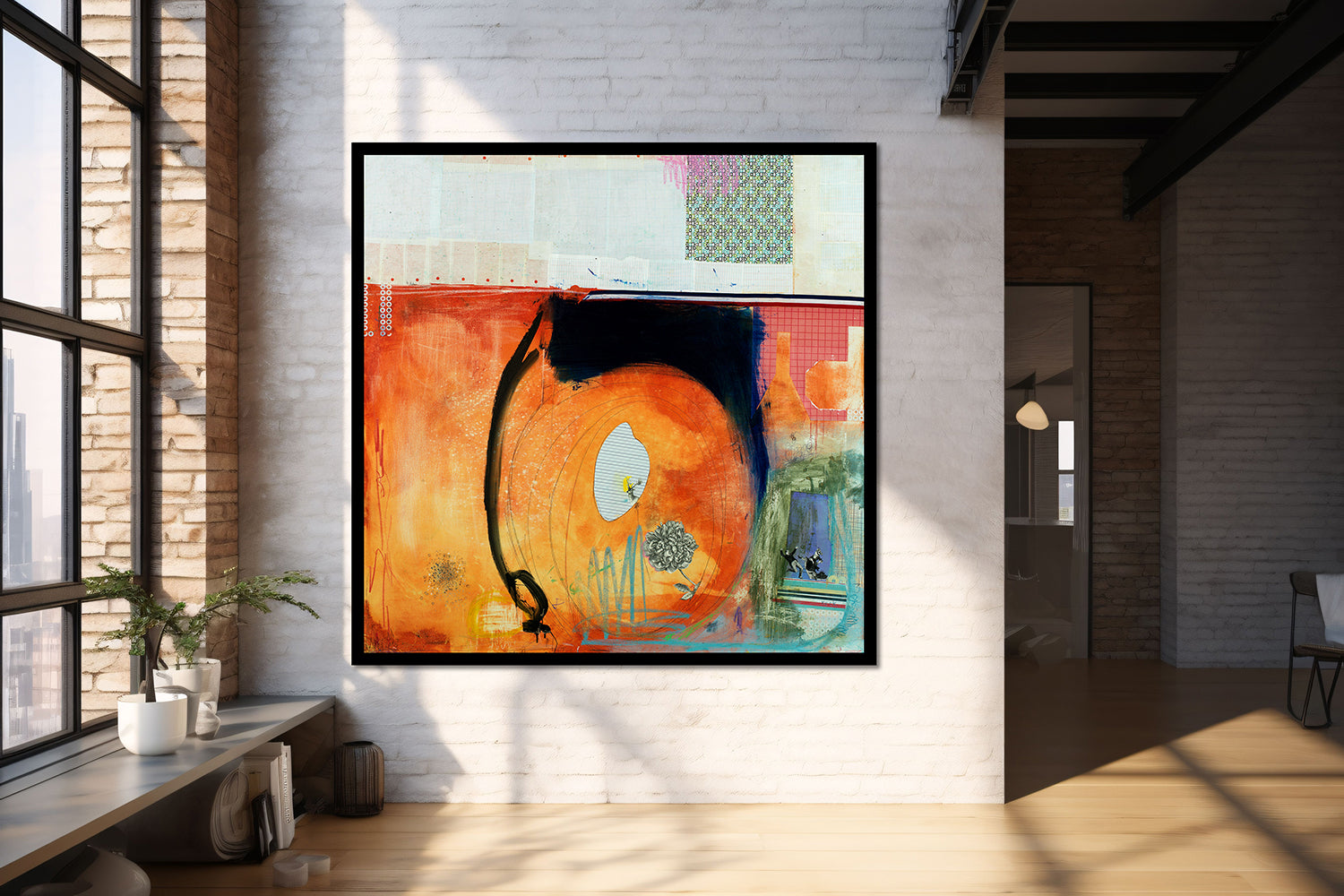 #090903 <br> Beg to Differ <br> Canvas Art Print