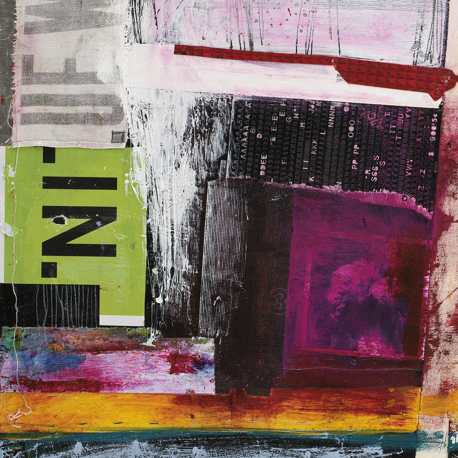 if hot pops of color are your thing you need to shop Michel Keck's colorful mixed media art prints like Bring The Heat by Michel Keck