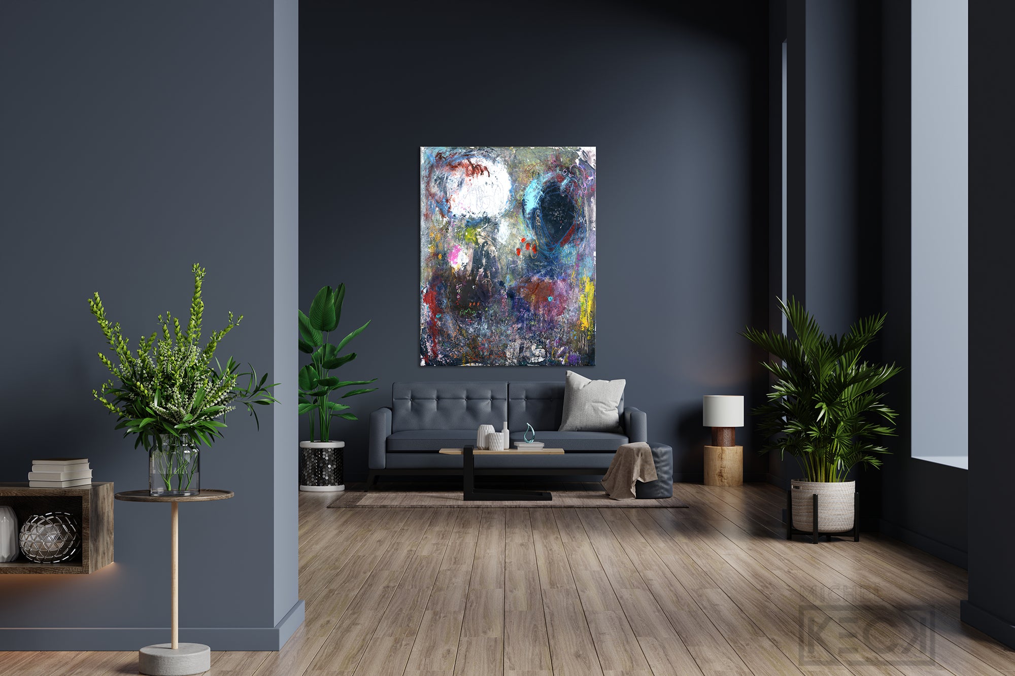 Colorful abstract art paintings and colorful abstract art prints.