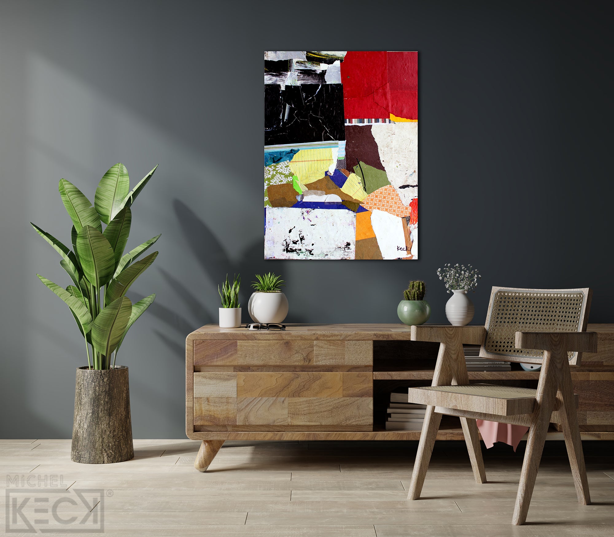 #041307 <br> Hold Fast <br> Mixed Media Art Print