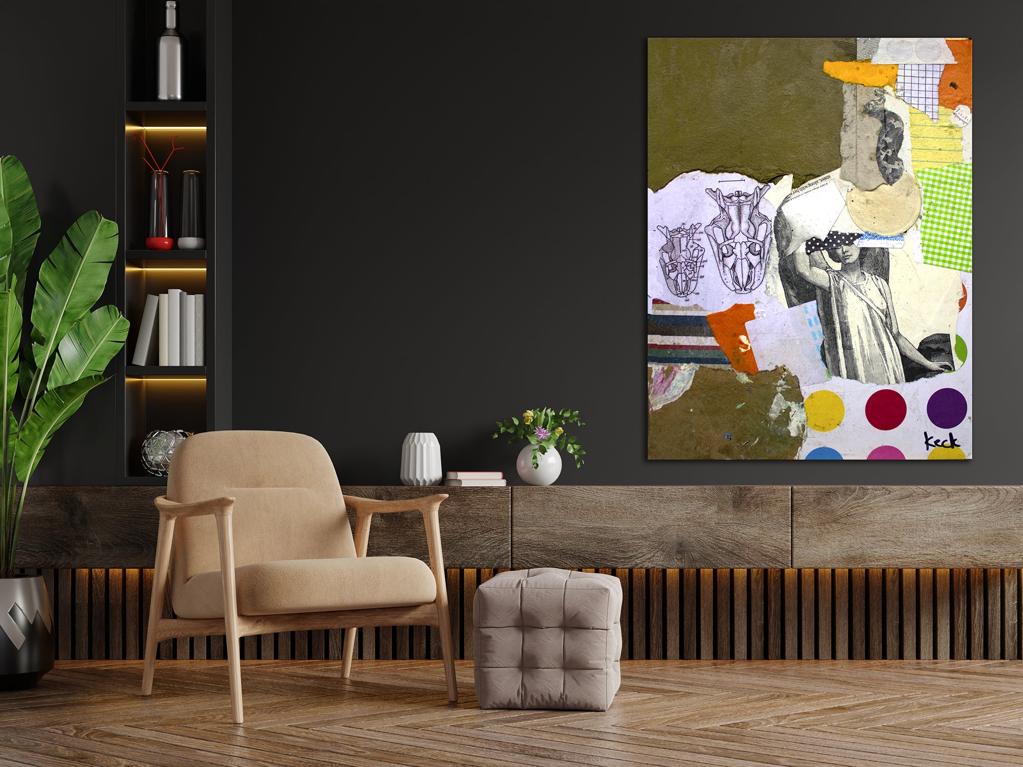 #041306 <br> Into Your Eyes <br> Mixed Media Art Prints