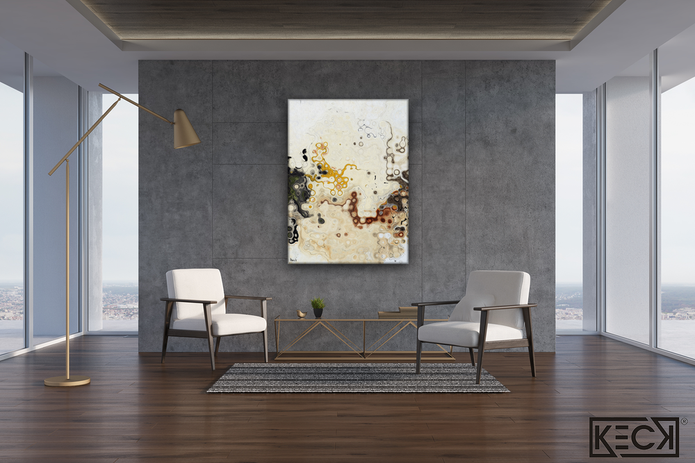 ABSTRACT CANVAS ART PRINTS BY MICHEL KECK
