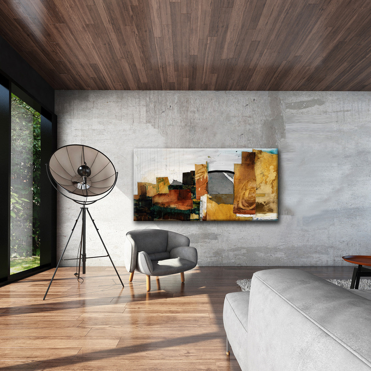 Abstract Skyline Canvas Art Prints