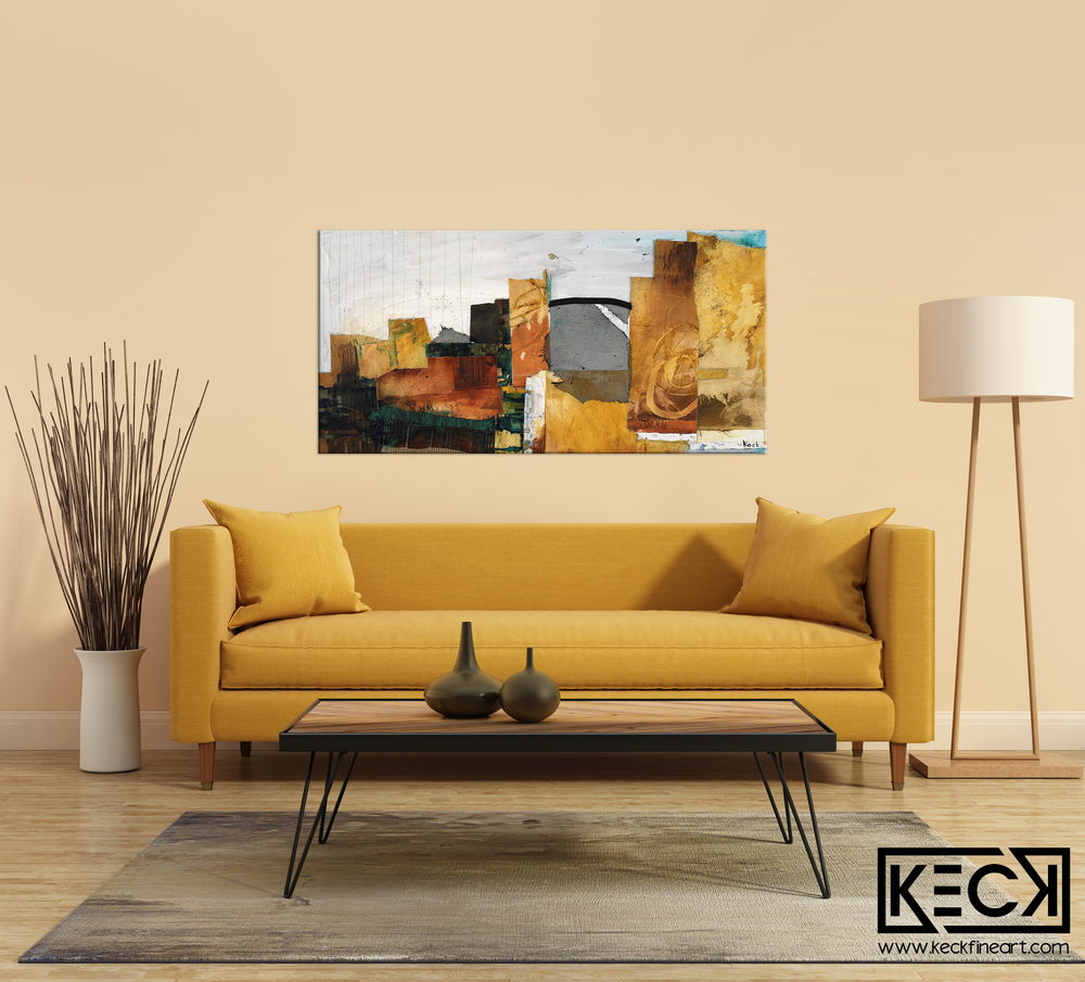 
                
                    Load image into Gallery viewer, #010719 &amp;lt;br&amp;gt; Views of the City III&amp;lt;br&amp;gt; Canvas Art Print
                
            