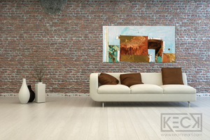 #010720 <br> Views of the City IV <br>Canvas Art Print
