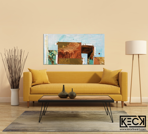 #010720 <br> Views of the City IV <br>Canvas Art Print