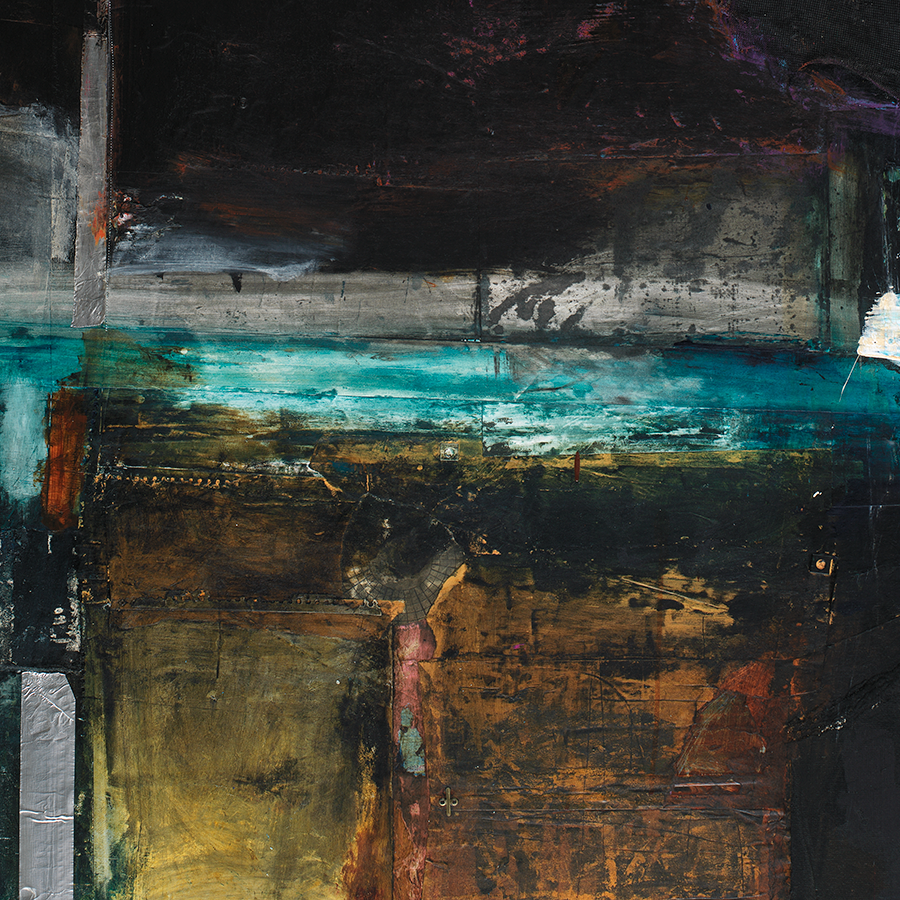 LARGE MIXED MEDIA COLLAGE ART: Oversized Collage and Mixed Media Art Prints