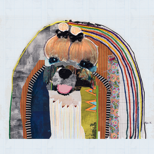 COLORFUL DOG ART | Maltese Dog Art by Michel Keck