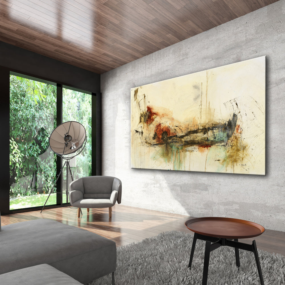 #011104 <br> Slowly But Surely <br> Canvas Art Print