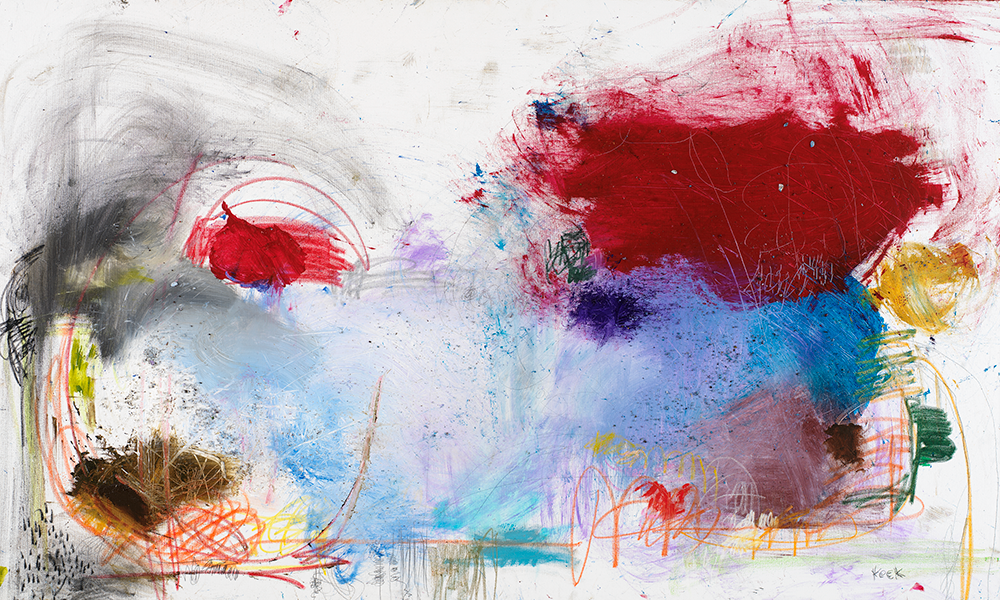 ABSTRACT CANVAS ART PRINTS BY MICHEL KECK