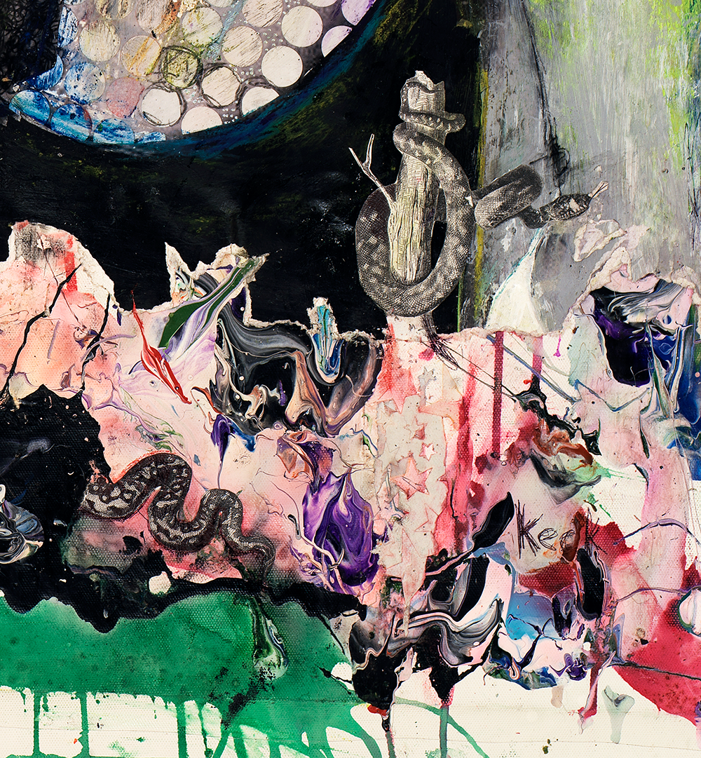 NUDE ABSTRACT PRINTS BY MICHEL KECK