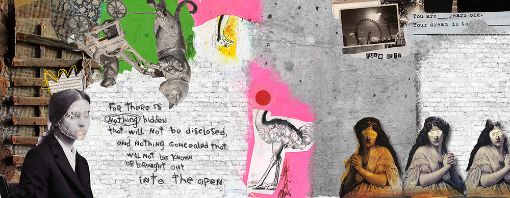 Mixed Media Art Prints with scripture