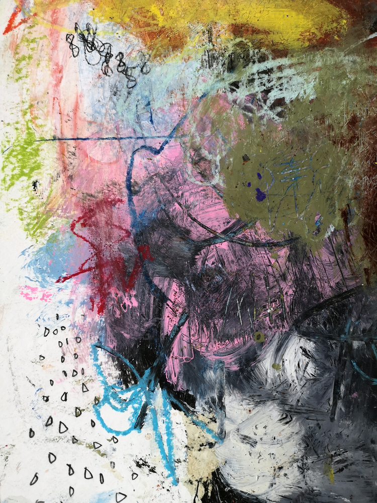 Abstract Canvas Art Print <br>2020 Collection <br>Title:  Eight <br> Michel Keck