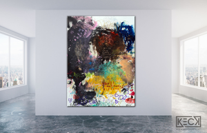 #012005 <br> Abstract Canvas Art Print <br>Title:  Every Victory