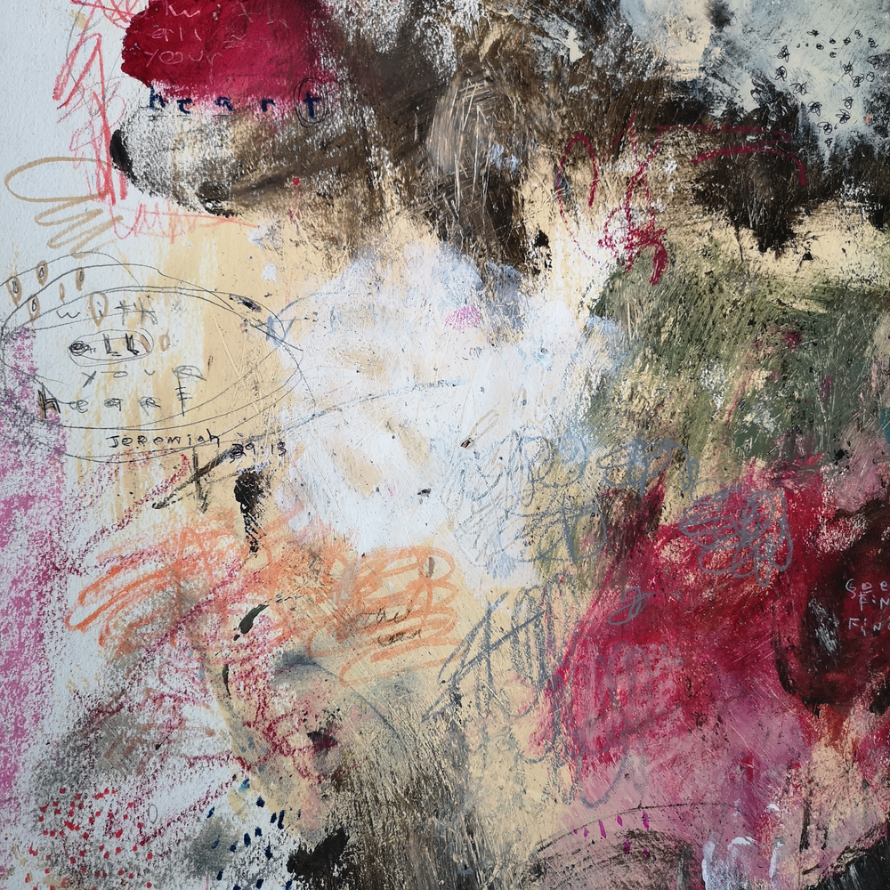 
                
                    Load image into Gallery viewer, Abstract Canvas Art Print &amp;lt;br&amp;gt;2020 Collection &amp;lt;br&amp;gt;Title:  Jeremiah 29v13 &amp;lt;br&amp;gt; Michel Keck
                
            
