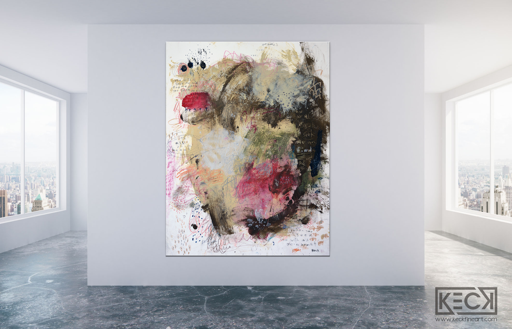 
                
                    Load image into Gallery viewer, Abstract Canvas Art Print &amp;lt;br&amp;gt;2020 Collection &amp;lt;br&amp;gt;Title:  Jeremiah 29v13 &amp;lt;br&amp;gt; Michel Keck
                
            