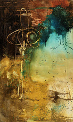 ABSTRACT ART Canvas Print of Wake Up Call