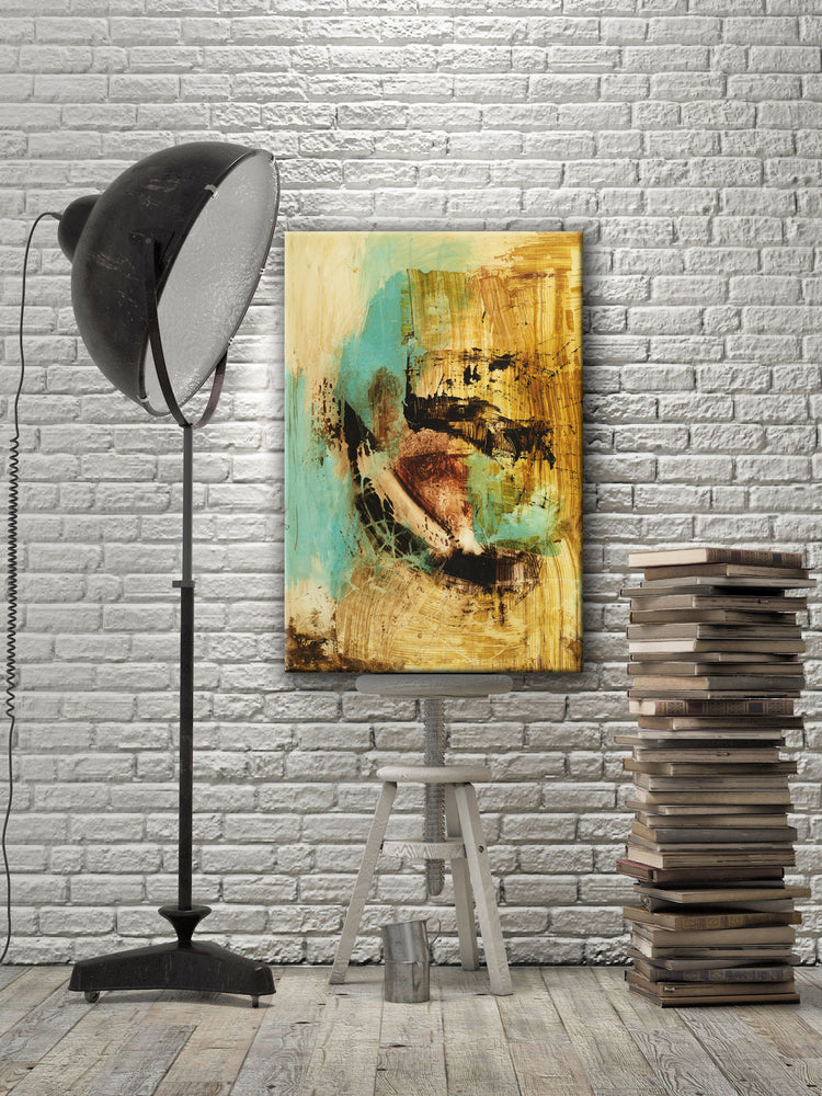 ABSTRACT ART Canvas Print of Up For Anything