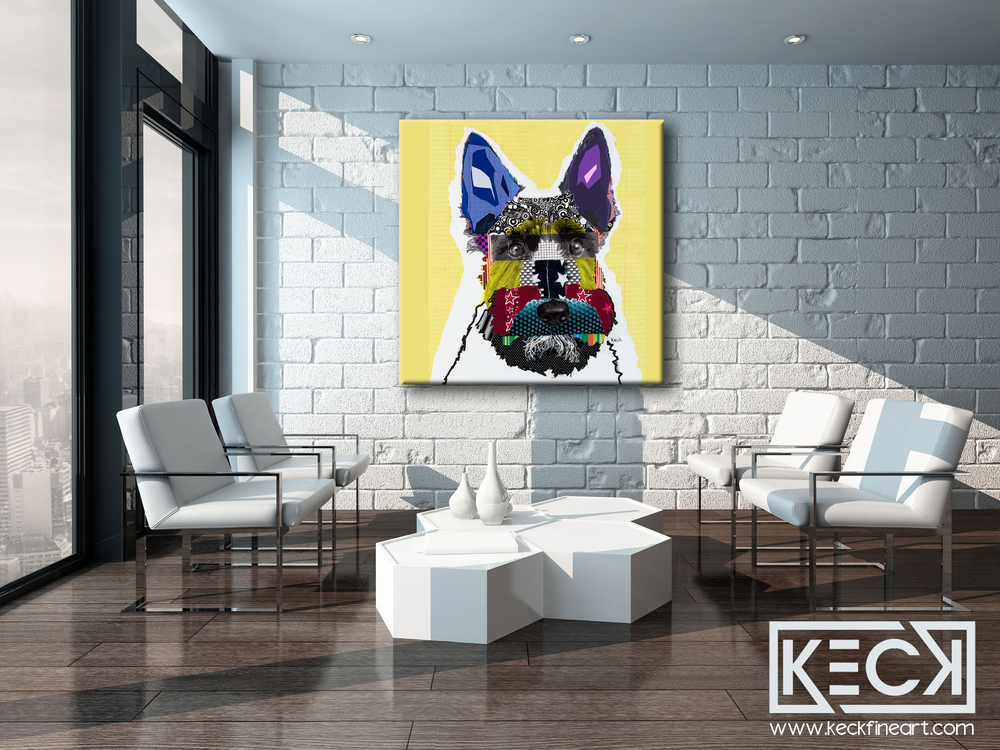
                
                    Load image into Gallery viewer, DOG ART PRINTS BY MICHEL KECK
                
            