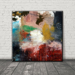 #021013 <br> Hard Telling III <br> Canvas Art Print