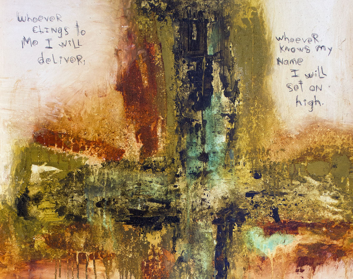 Abstract Cross Art <br>Canvas Print