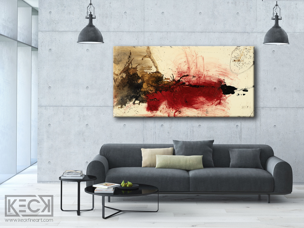 ABSTRACT CANVAS ART PRINTS BY MICHEL KECK
