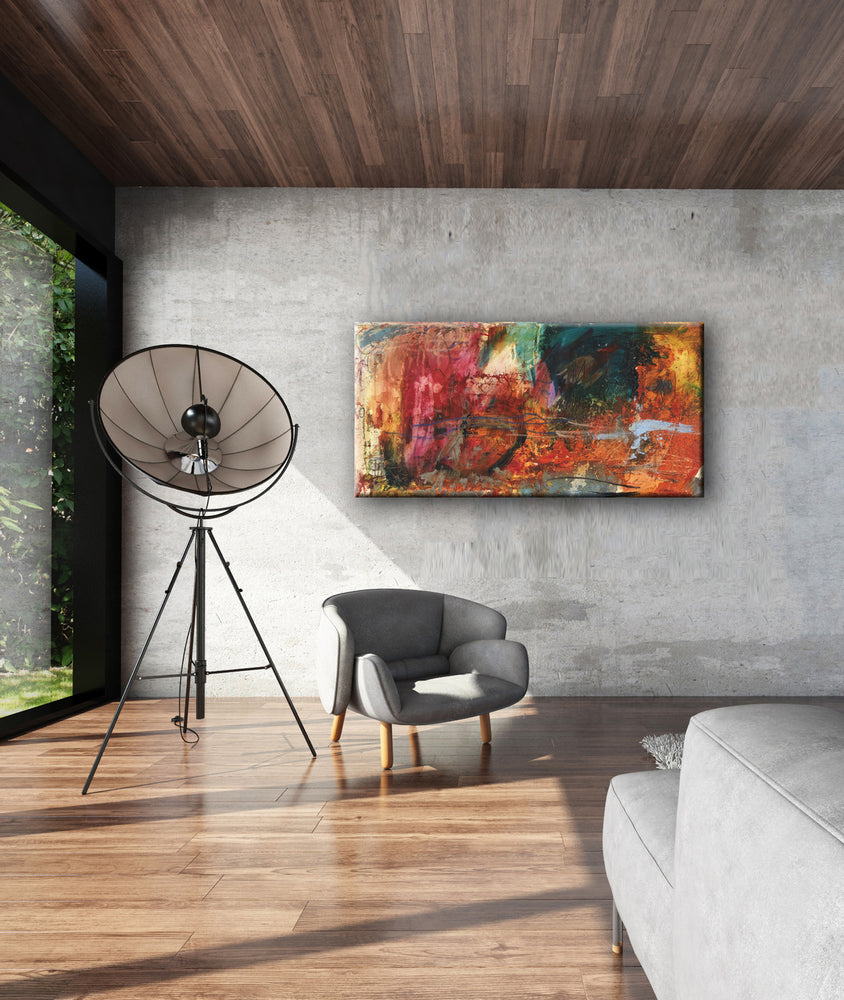 #030807 <br> Paper Cut III <br> Canvas Art Print