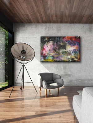 #030813 <br> Paper Cut VI <br> Canvas Art Print