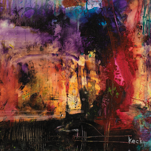 BEAUTIFUL COLORFUL ABSTRACT ART BY MICHEL KECK