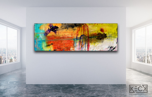 ABSTRACT CANVAS ART PRINTS BY MICHEL KECK