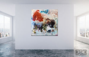 #032002 <br> Eight (III) <br> Canvas Art Print