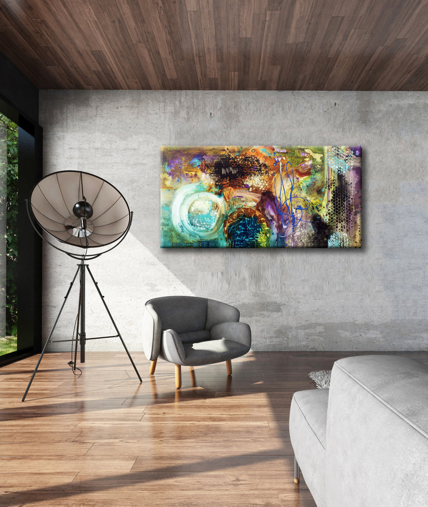 #040603 <br> Never Stop <br> Canvas Art Print