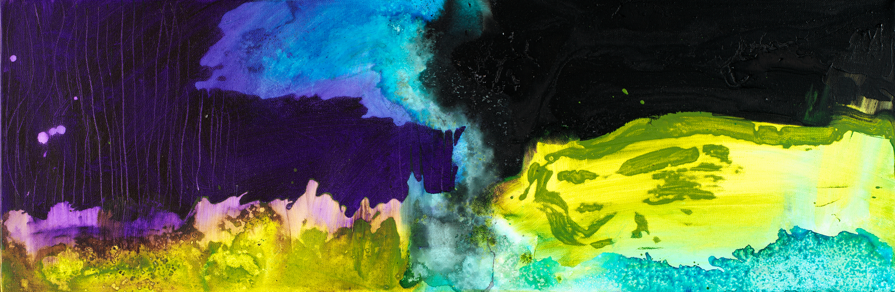 Bold, Dark & Moody<br>Abstract Art Canvas Print<br>Make It Count