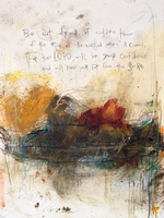 Scripture Abstract Art on Canvas