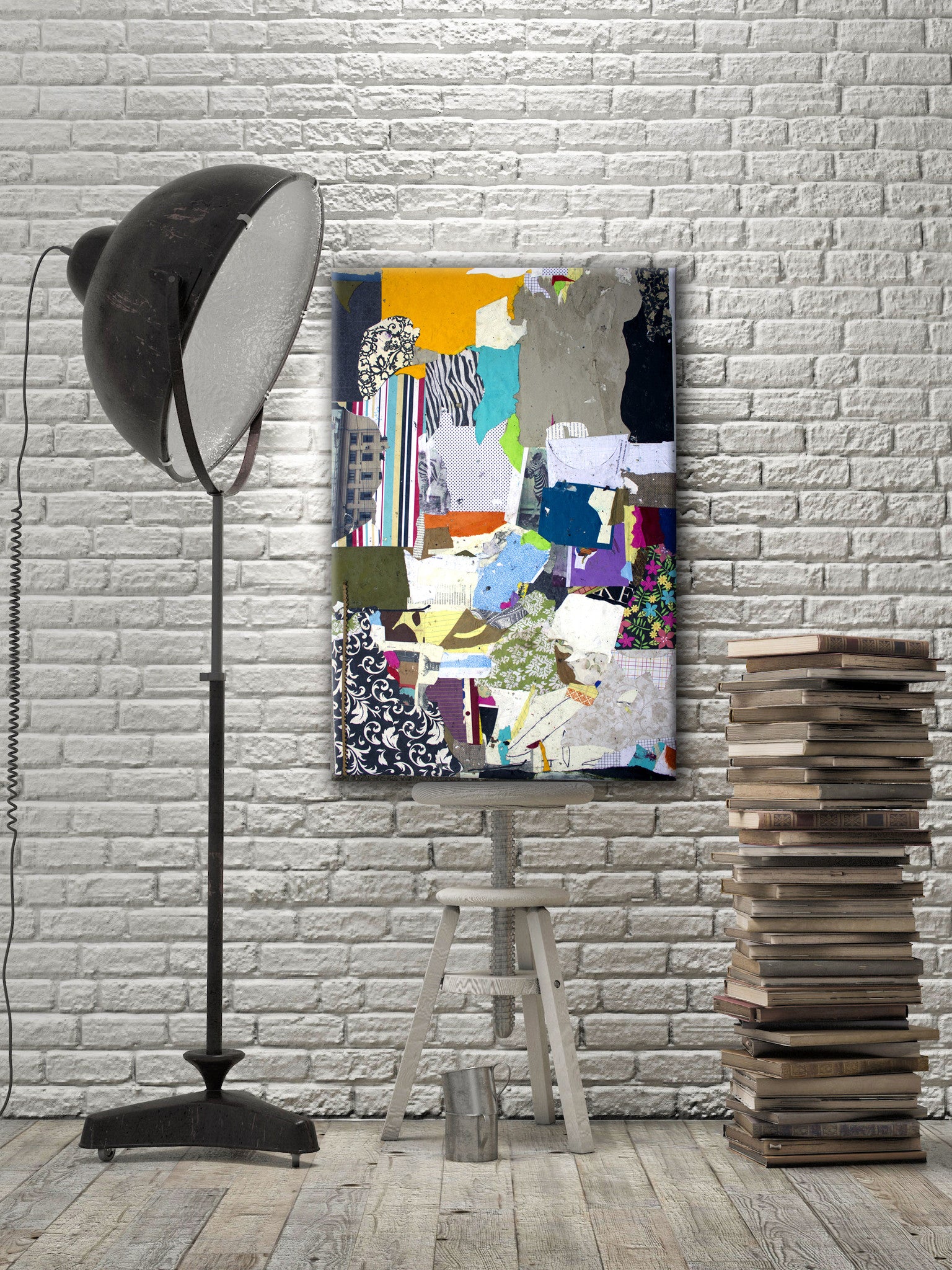 #041303 <br> I'd do it Again <br> Mixed Media Art Print