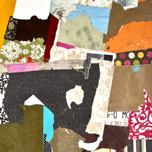 #041304 <br> New Set of Rules <br> Original Paper Collage On Board