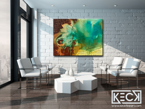 #050614 <br> Guardian Angel Prayer <br> Canvas Art Print