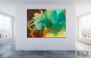 #050614 <br> Guardian Angel Prayer <br> Canvas Art Print