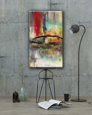 #050806 <br> Never Say Never <br> Canvas Art Print