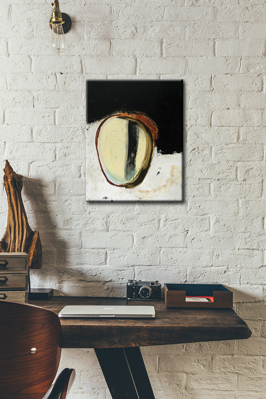 #050809 <br> Between a Rock and a Hard Place <br> Canvas Print